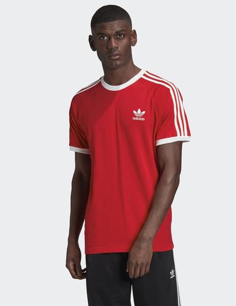 Camiseta 3-STRIPES rojo