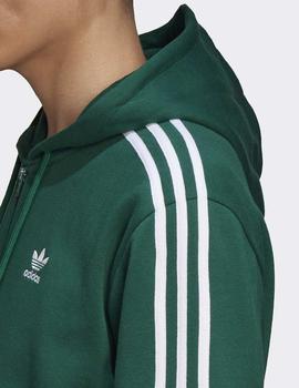 Sudadera Adidas Capucha 3-STRIPES FZ - Verde