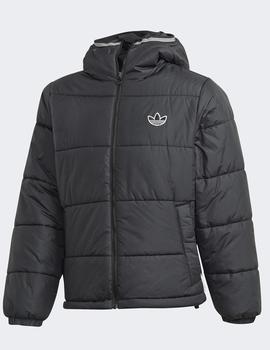 Cazadora Adidas PAD HOODED PUFF - Negro