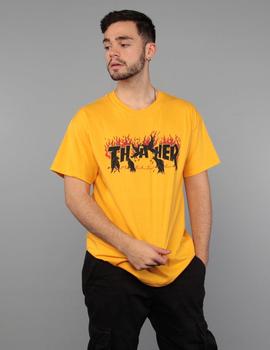 Camiseta Thrasher CROWS - Gold
