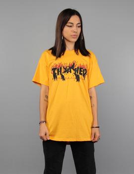 Camiseta Thrasher CROWS - Gold