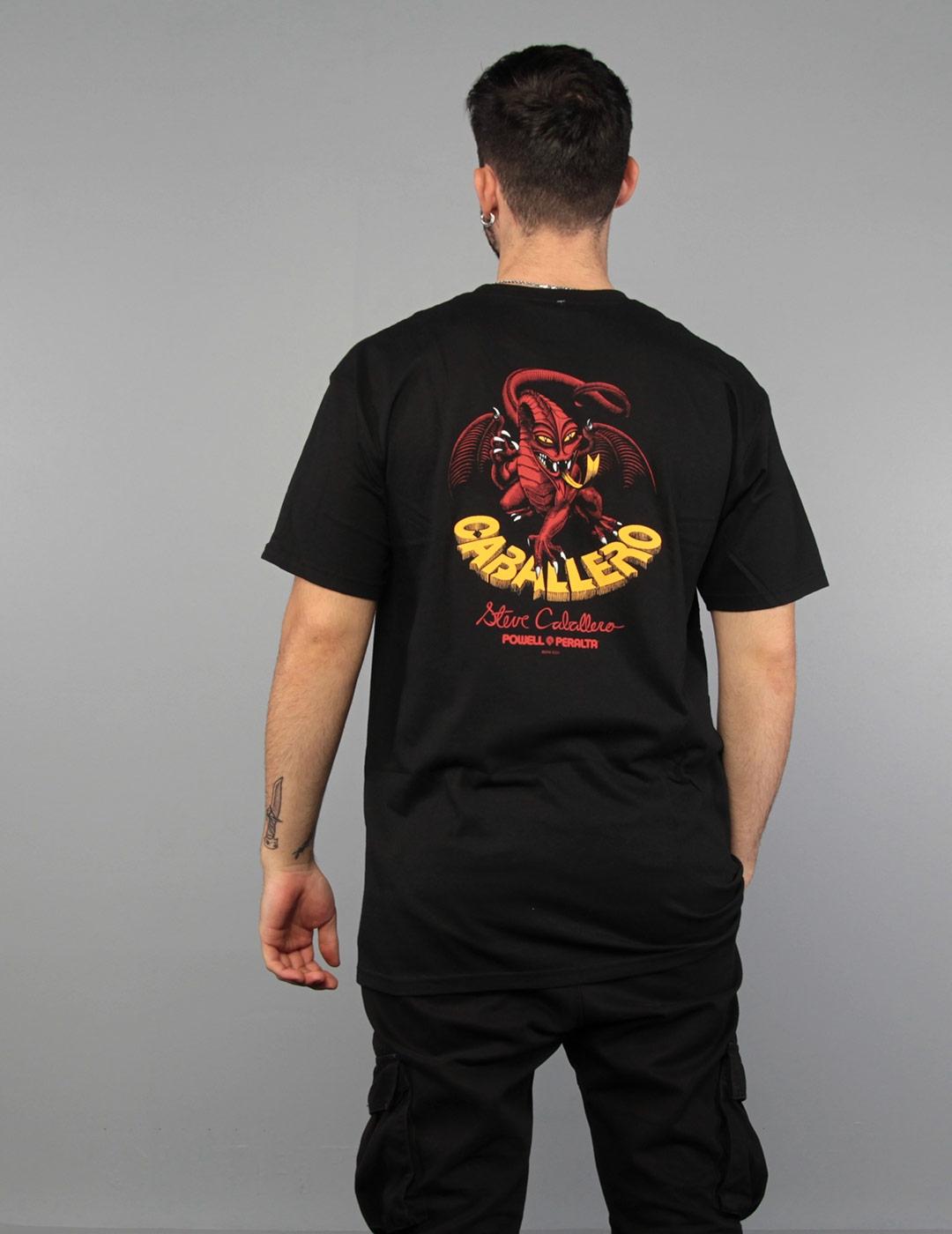 Camiseta Powell Peralta CAB CLASSIC DRAGON - Negro