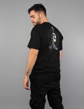 Camiseta PPP SKULL & SWORD BANNER - Negro