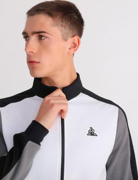 Chaqueta Le Coq  TECH FZ SWEAT N2 - NEW OPTICAL WHITE BLAC