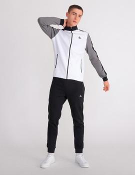 Chaqueta Le Coq  TECH FZ SWEAT N2 - NEW OPTICAL WHITE BLAC