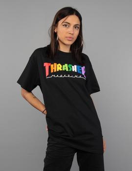 Camiseta Rainbow Mag  - Negro