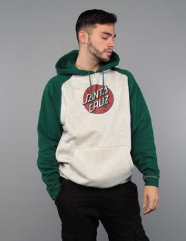 Sudadera Santa CruzMISSING DOT  - Evergreen Athletic Heahter