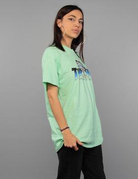 Camiseta Thrasher Leopard Mag  - Verde Menta