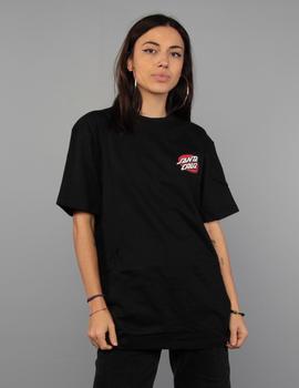 Camiseta Santa Cruz VINTAGE BONE HAND - Negro