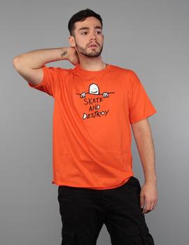 Camiseta Gonz SAD Logo - Naranja