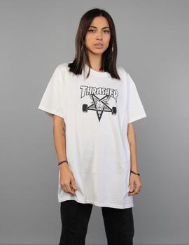 Camiseta Thrasher SKATEGOAT - Blanco