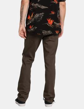 Pantalón Volcom VORTA 5 POCKET SLUB - LEAD