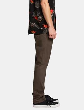 Pantalón Volcom VORTA 5 POCKET SLUB - LEAD