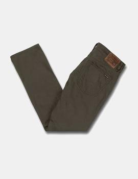 Pantalón Volcom VORTA 5 POCKET SLUB - LEAD