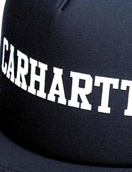 Gorra Carhartt COLLEGE TRUCKER CAP - DARK NAVY WHITE