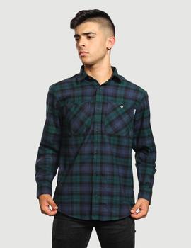 Camisa Carhartt PELKEY - DARK FIR BLUE