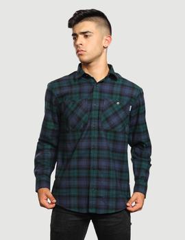 Camisa Carhartt PELKEY - DARK FIR BLUE