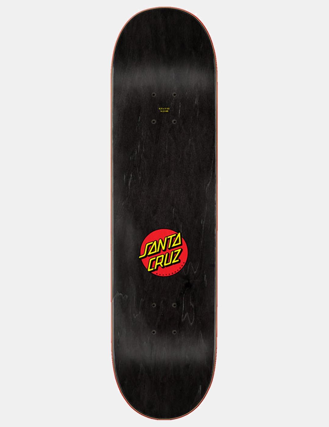 Tabla Skate SANTA CRUZ CLASSIC DOT 8.25' x 31.83' - Negro