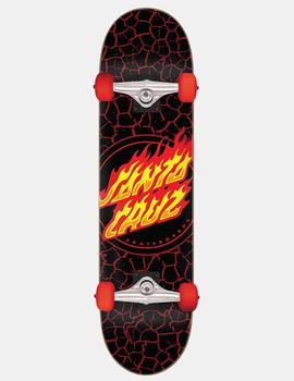 Skate Completo SANTA CRUZ FLAME DOT FULL SK8 8.00' x 31.25'