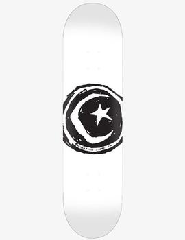 Tabla Skate FOUNDATION 8.25' STAR - MOON - White