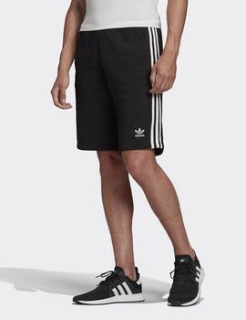 Bermuda Adidas 3 STRIPE SHORT - Negro