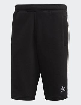 Bermuda Adidas 3 STRIPE SHORT - Negro