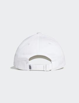 Gorra Adidas BASEB CLASS TREFOIL - Blanco/Tricol