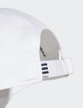 Gorra Adidas BASEB CLASS TREFOIL - Blanco/Tricol