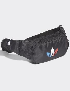 Riñonera Adidas TRICOLOR WAISTBAG - Negro