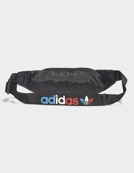 Riñonera Adidas TRICOLOR WAISTBAG - Negro