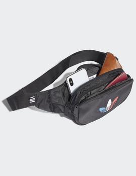 Riñonera Adidas TRICOLOR WAISTBAG - Negro