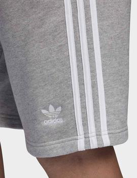 Bermuda Adidas 3 STRIPE SHORT - Gris vigoré