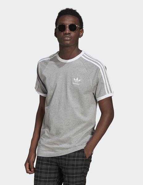 Playeras best sale adidas grises