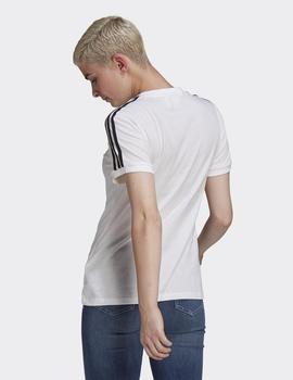 Camiseta Adidas WN 3 STRIPES - Blanco