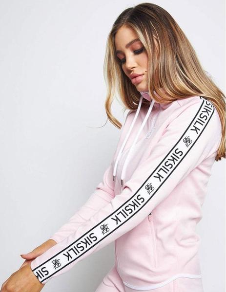 Sudadera Siksilk Athlete Fade Rosa