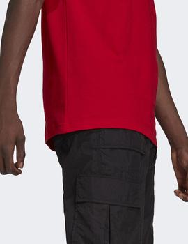 Camisetas Adidas 3 STRIPES - Rojo