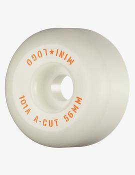 Ruedas MINI LOGO A-CUT 56MM 101A - Blanco (4 Ruedas)