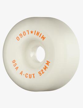 Ruedas MINI LOGO A-CUT 52 MM 95A - White (4 Ruedas)