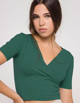 Camiseta Kaotiko Top MARGE - Verde