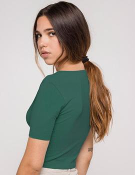 Camiseta Kaotiko Top MARGE - Verde