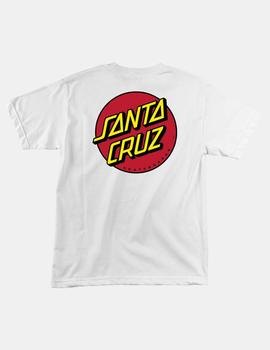 Camiseta Santa Cruz CLASSIC DOT - WHITE