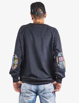 Sudadera Crew Confusion BUMBA - Negro