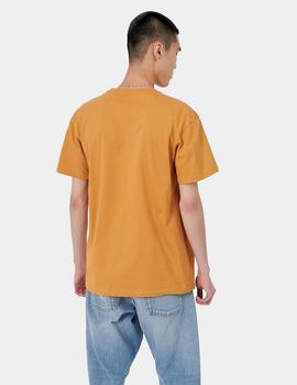 Camiseta Carhartt CHASE SS - Winter Sun Gold