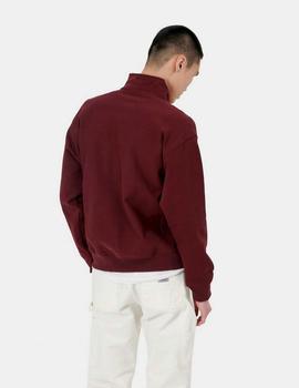 Sudadera Carhartt AMERICAN SCRIPT - Bordeaux