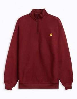 Sudadera Carhartt AMERICAN SCRIPT - Bordeaux