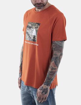 Camiseta RAGLAN REDBOX - Naranja