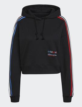 Sudadera Mujer Adidas GN2853 HOODIE - Negro