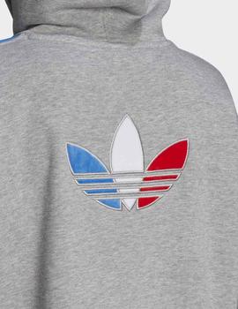 Sudadera Mujer Adidas GN2855 HOODIE - Gris vigoré