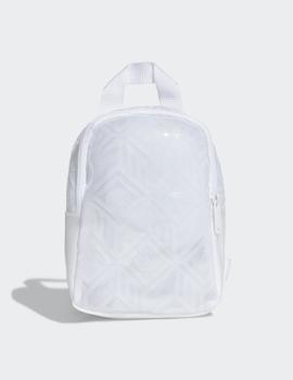 Mochila Adidas BP MINI - Blanco Transparente