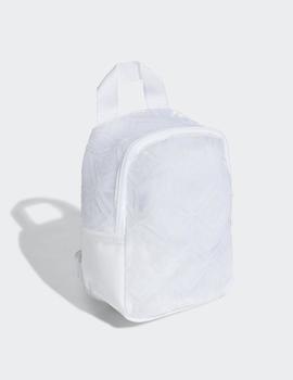 Mochila Adidas BP MINI - Blanco Transparente